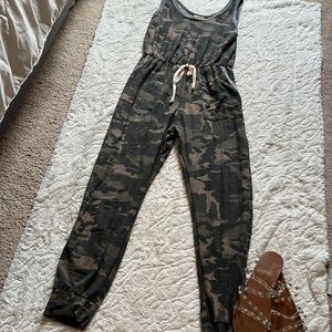 Camo jumpsuit